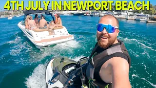 4TH JULY BOAT PARTY IN NEWPORT BEACH!