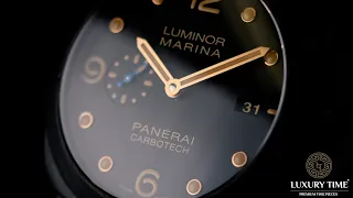 Panerai Luminor Marina Carbotech Automatic Black Dial 44mm Men's Watch