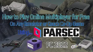How to Play Online Multiplayer for Free on ANY Emulator or Couch Co-op Game - Parsec Set Up Guide