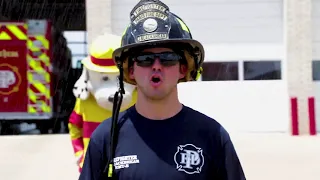 Behind the Scenes: Paris Fire Department lip-sync video (Thunder Scene)