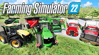 Building a $100 Million Dollar MEGA Farm🚜Farming Simulator 22 | FS 22 | Haut Beyleron