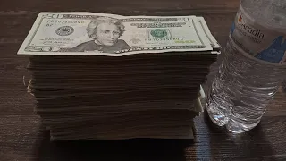 What $15,000 in 20s looks like! (For motivation) 💸🤑💰