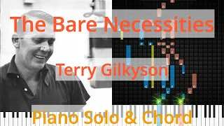 🎹Solo & Chord, The Bare Necessities, Terry Gilkyson, Synthesia Piano