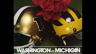 1978 Rose Bowl #13 Washington vs #4 Michigan No Huddle