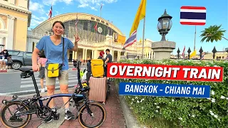 OVERNIGHT SLEEPER TRAIN from Bangkok to Chiang Mai, Thailand [4K]