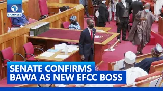 FULL VIDEO: Senate Confirms Abdulrasheed Bawa As New EFCC Boss