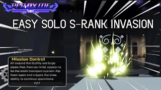 Solo S-Rank Invasion GUIDE (Peroxide)