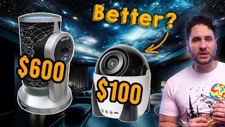 $100 vs. $600 GALAXY STAR PROJECTOR! (Dark Sky's DS-FX vs. DS-1 Review)