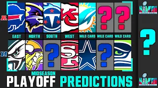 Midseason NFL Playoff Predictions & Super Bowl 57 Picks