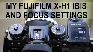 Fujifilm X H1 Settings, IBIS, and Manual Focussing