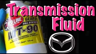 Transmission fluid change on a Mazda3 - manual