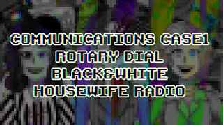 COMMUNICATIONS CASE1 (ROTARY DIAL, BLACK&WHITE, HOUSEWIFE RADIO by GHOST) Speedpaint/FunnyYami