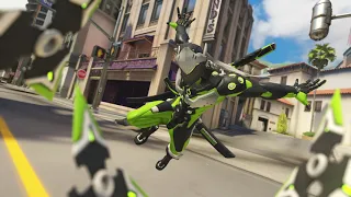 Overwatch 2 Genji deflect Hanzo's ult