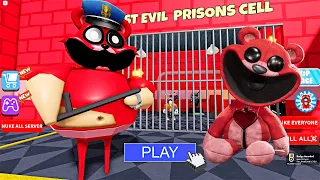 NEW SMILING CRITTERS BOBBY BEARHUG BARRY'S PRISON RUN! Obby Update #roblox #obby