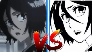 Bleach tybw Anime & Manga |Comparison