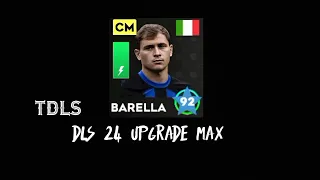 DLS 24 upgrade max Nicolò Barella