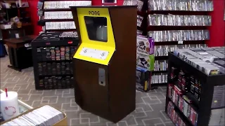 Atari's Wonderful PONG Arcade Game Cabinet from 1973!