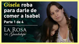 La Rosa de Guadalupe 1/4: Gisela roba en la tienda de don Tomás | Niña de mi corazón