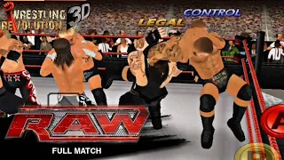 FULL MATCH - Batista, Cena, Michaels, Taker vs. Orton, Edge, MVP, Kennedy: Raw, Feb. 15, 2007 | WR2D