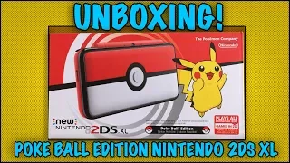 UNBOXING! Nintendo New 2DS XL Poke Ball Edition - Pokemon