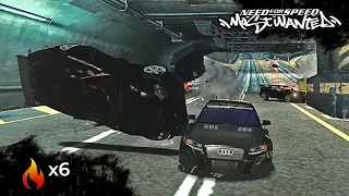 AUDI A4 Quattro NFSMW | Need For Speed Most Wanted 2005 - Pursuit Length