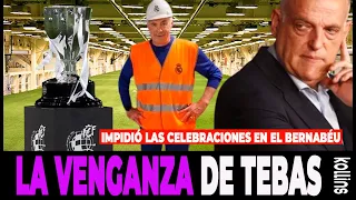 ✅  "EL REAL MADRID NO PUDO CELEBRAR EL TÍTULO EN EL BERNABÉU PORQUE TEBAS SE LO NEGÓ" 😤