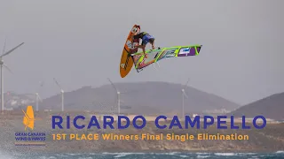 Ricardo Campello wins Single Elimination - 2019 PWA Gran Canaria Wind & Waves Festival