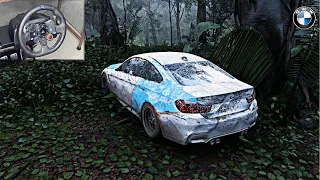 Rebuilding BMW M4 - Forza Horizon 5 - Logitech G29 gameplay