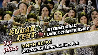 1-st Place - Мини Вегас - Best Dance Show Juniors Pro