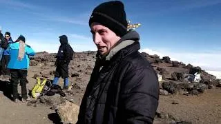 final steps to uhuru peak, kilimanjaro 2011