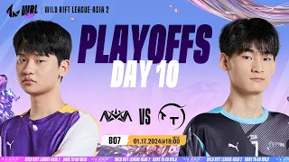 [EN] NOVA vs TT  - PLAYOFFS STAGE DAY 10 WILD RIFT LEAGUE-ASIA 2 (BO7)