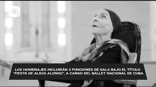 Homenaje del Ballet Nacional de Cuba a Alicia Alonso