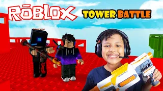 SERU ABIS!!, Bermain Game ROBLOX indonesia tower battle - Aidy family