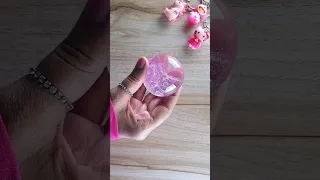 DIY Nano Tape Pink Water Balloon #shorts #nanotape #waterball #balloon #squishy #satisfying #asmr