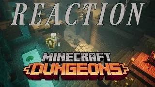 Minecraft Dungeons Group Reaction + Facecam!
