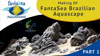 Fantasea Aquariums - Brazilian Aquascape Part 1 - Hardscape Design