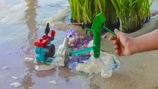 water pump tractor science project | mini water pump | Diy tractor @KeepVilla | mr minitopics