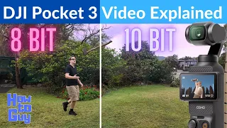 DJI Pocket 3 Video Settings Explained