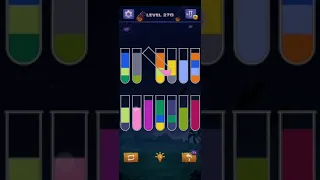 Sort Water Puzzle Level 270 Walkthrough Solution iOS/Android