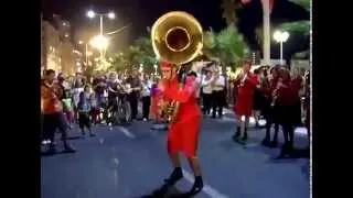 street funny sousaphone solo