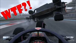 F1 2018 - ULTIMATE Crash Compilation (PC HD) [1080p60FPS]