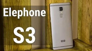 Elephone S3 - смартфон без рамок за 180$. Распаковка и предварительный обзор Elephone S3