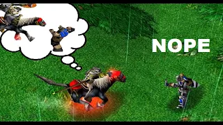 How to deal with fast AM harass (not serious version) | Warcraft 3 Classic