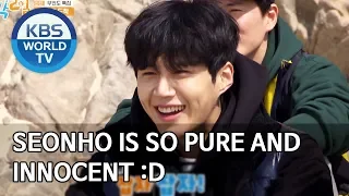 Seonho is so pure and innocent :D [2 Days & 1 Night Season 4/ENG/2020.03.22]