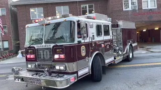 Harrison Fire Engine 10 Returning to Headquarters From a Residential Alarm