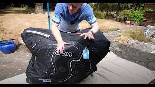 How to pack a Scicon bike bag - exciting, instructional cycle stuff with Jules