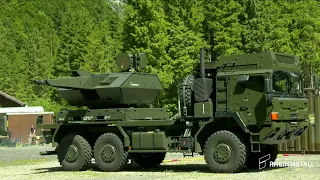 Компания Rheinmetall представила колесную систему ПВО Skynex для борьбы с роями беспилотников