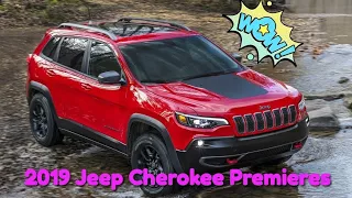 2019 Jeep Cherokee Premieres In Detroit With New Looks And 270 HP Wrangler Engine