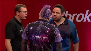 BOILING OVER! 😡 | Peter Wright and Adrian Lewis CLASH at the Players Championship Finals