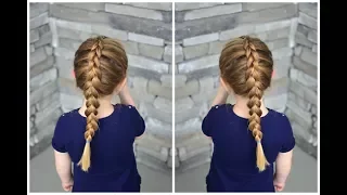How to do a Dutch Braid on a Toddler